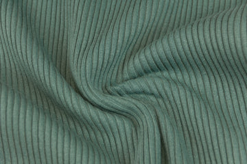 Grobstrickbündchen, Strickschlauch, petrol, 0,5 m